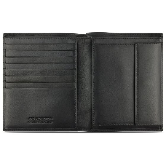 bugatti Super Slim Geldbörse RFID Schutz Leder 10 cm