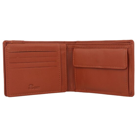 mano Don Leonardo Geldbörse RFID Leder 12 cm