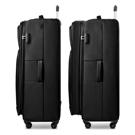 Wenger Beaumont 4 Rollen Trolley XL 87 cm mit Dehnfalte