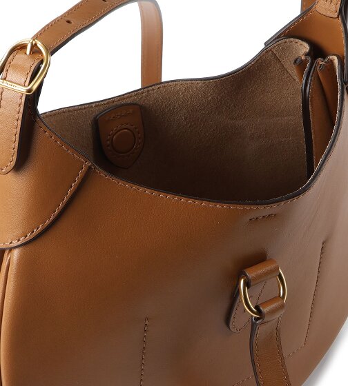 POLO RALPH LAUREN Polo ID Handtasche Leder 25 cm