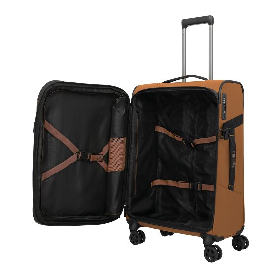 Travelite Briize 4 Rollen Kofferset 3-teilig mit Dehnfalte