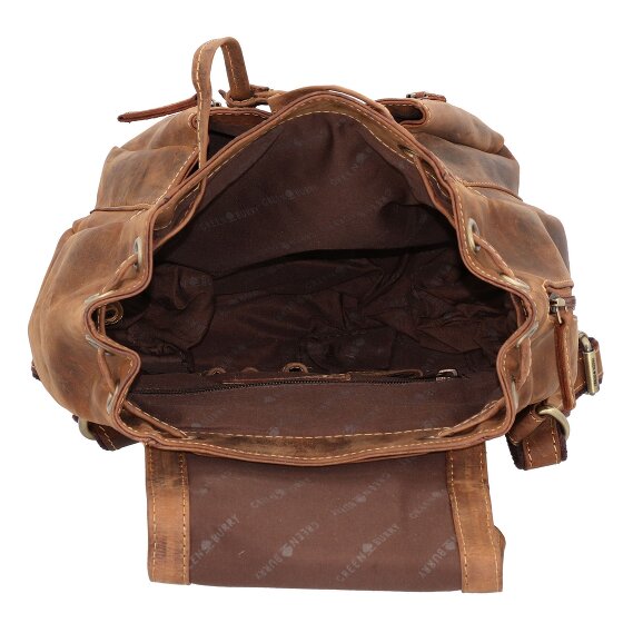 Greenburry Vintage City Rucksack Leder 25 cm