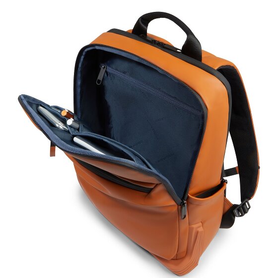 Piquadro Corner Business-Rucksack RFID Schutz 43 cm Laptopfach