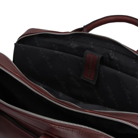 Plevier Vintage Larry Aktentasche Leder 40 cm Laptopfach
