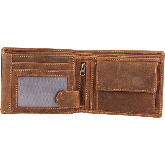 Greenburry Geldbörse Leder 12 cm