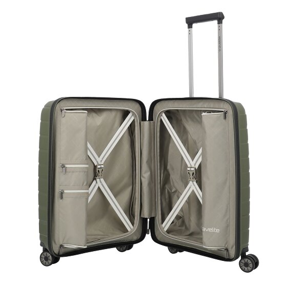 Travelite Air Base 4 Rollen Kabinentrolley 55 cm