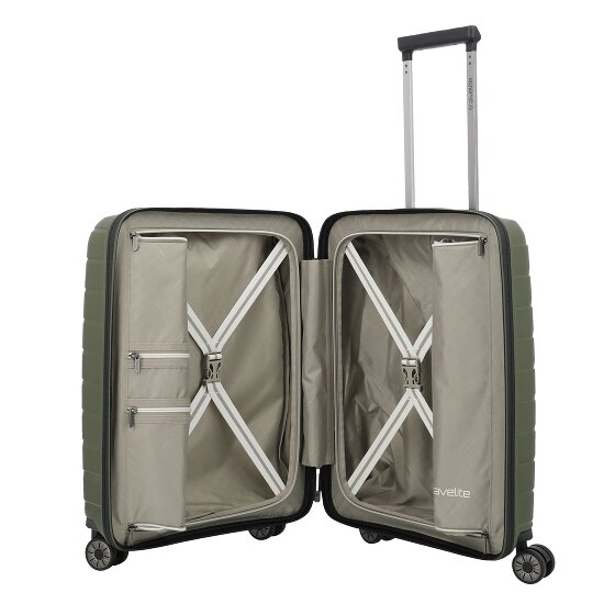 Travelite Air Base 4 Rollen Kabinentrolley 55 cm