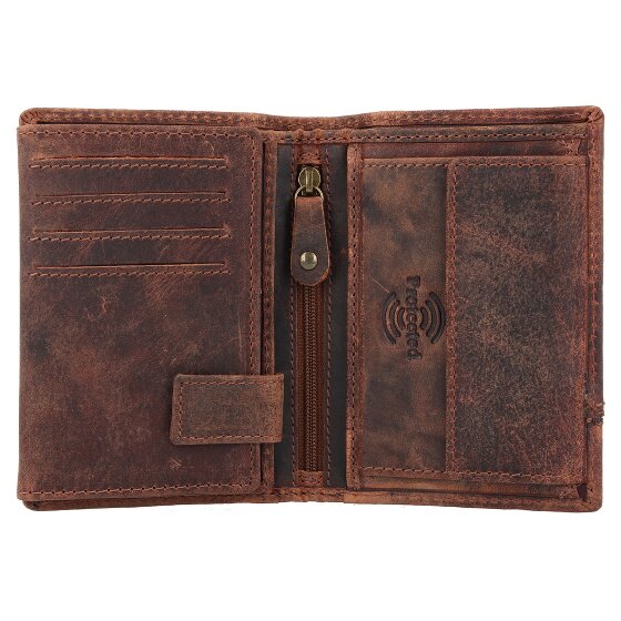 Greenland Nature Classic Geldbörse RFID Leder 9 cm