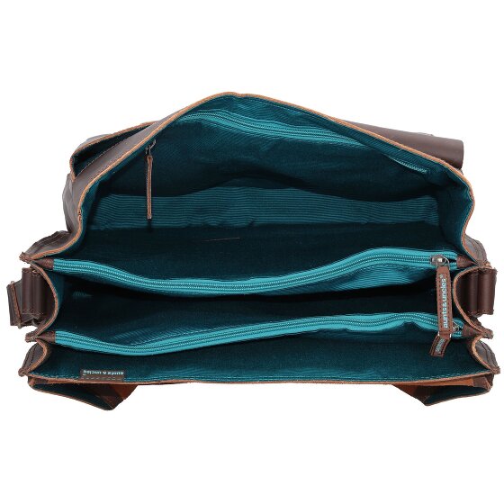 aunts & uncles Hunter Big Finn Aktentasche Leder 40 cm Laptopfach