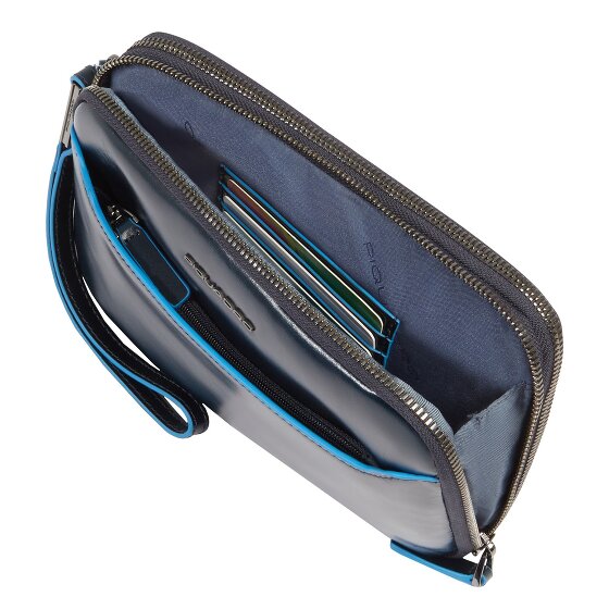 Piquadro Blue Square Clutch Geldbörse Leder 21 cm