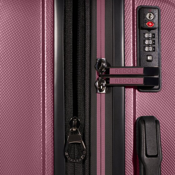 Redolz Essentials 14 4 Rollen Kofferset 3-teilig mit Dehnfalte