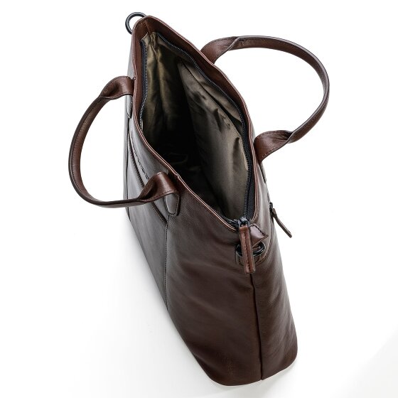 Farmhood Memphis Handtasche Leder 37 cm Laptopfach