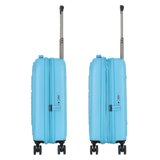 Mandarina Duck Logoduck + 4 Rollen Kabinentrolley S 55 cm