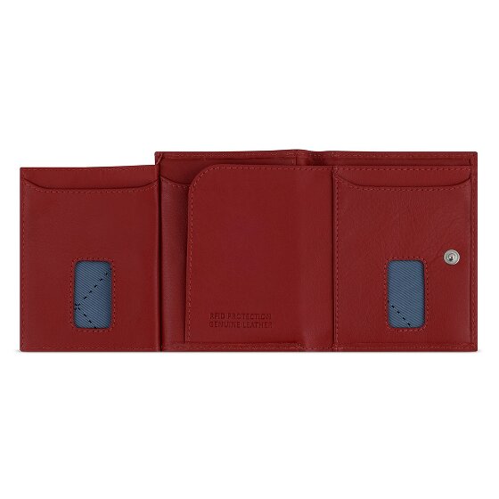 bugatti Secure Slim Geldbörse RFID Schutz Leder 8 cm