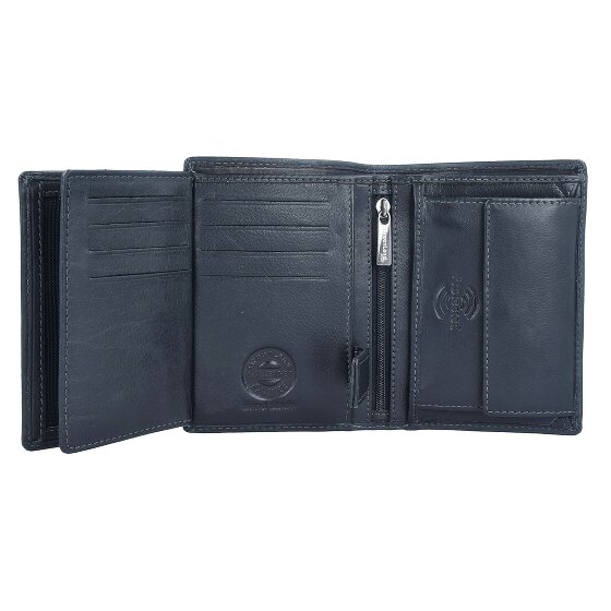 Greenland Nature Black Nappa Geldbörse RFID 9,5 cm