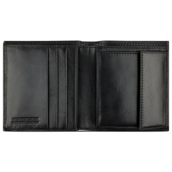 bugatti Nobile Geldbörse RFID Schutz Leder 10 cm