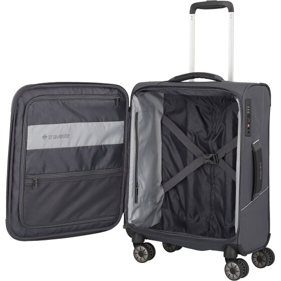 Travelite Skaii 4 Rollen Kabinentrolley 55 cm