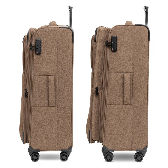 Redolz Essentials 12 LARGE 4 Rollen Trolley 79 cm mit Dehnfalte