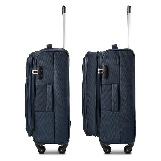 Wenger Beaumont 4 Rollen Trolley M 67 cm mit Dehnfalte