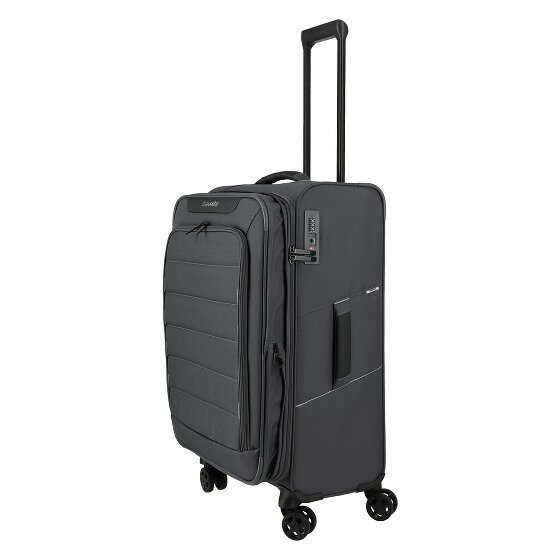 Travelite Skaii 4 Rollen Kofferset 3-teilig mit Dehnfalte