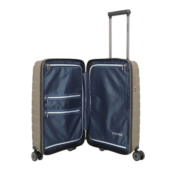 Travelite Air Base Slim 4 Rollen Kabinentrolley S 55 cm