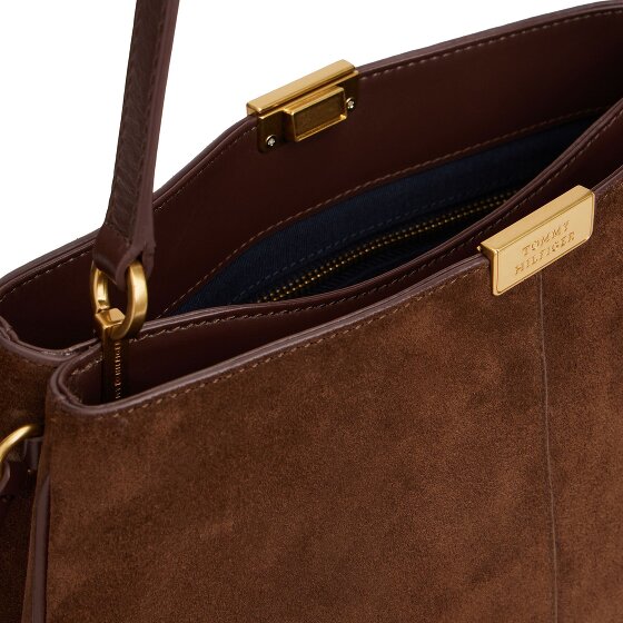 Tommy Hilfiger TH Casual Schultertasche Leder 35 cm