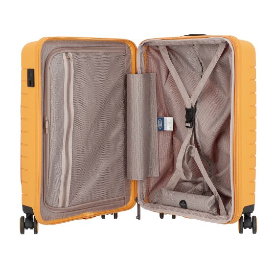 Bric's Ulisse 4 Rollen Kabinentrolley 55 cm mit Dehnfalte