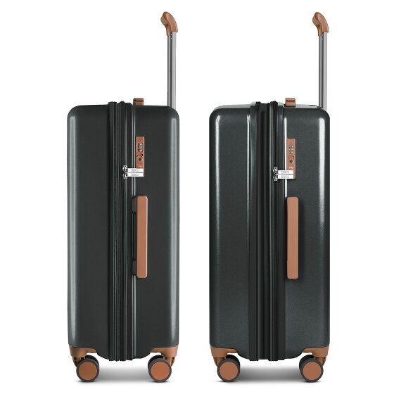 Bric's Ferrara 4 Rollen Trolley M 67 cm mit Dehnfalte