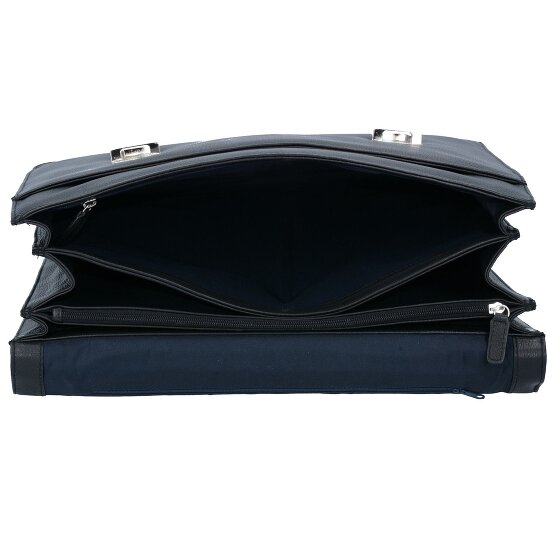 Leonhard Heyden Berlin Aktentasche Leder 42 cm Laptopfach