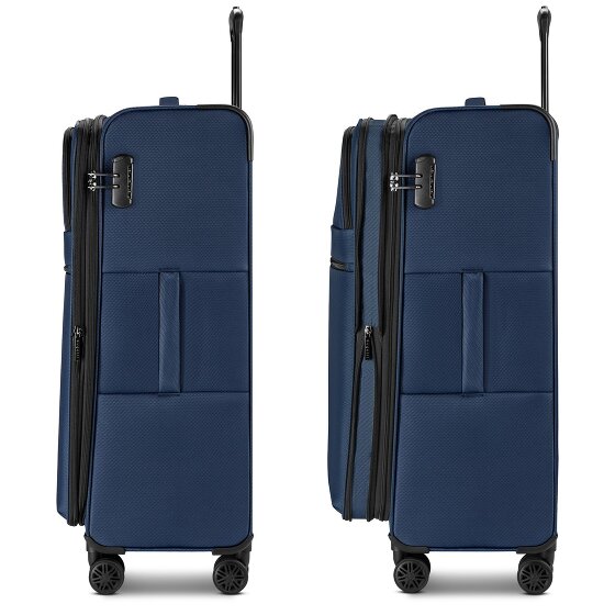 bugatti Valencia Soft 4 Rollen Trolley L 75 cm mit Dehnfalte bugatti Valencia Soft 4 Rollen Trolley L 75 cm mit Dehnfalte