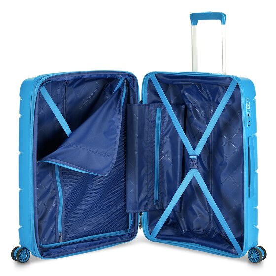 MODO by Roncato Starlight 3.0 4 Rollen Trolley 66 cm mit Dehnfalte