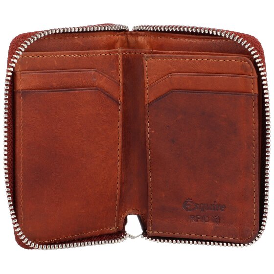 Esquire Oslo Dallas Geldbörse RFID Leder 8 cm
