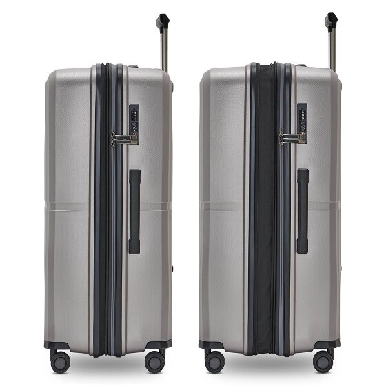 Pactastic Collection 01 4 Rollen Trolley L 76 cm mit Dehnfalte