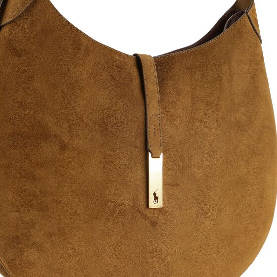 POLO RALPH LAUREN Polo ID Schultertasche Leder 40 cm