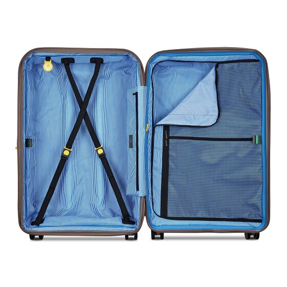 Delsey Paris Lutece 4 Rollen Trolley 81 cm mit Dehnfalte