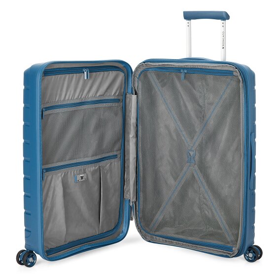 Roncato B-Flying Move 4 Rollen Kofferset 3-teilig mit Dehnfalte