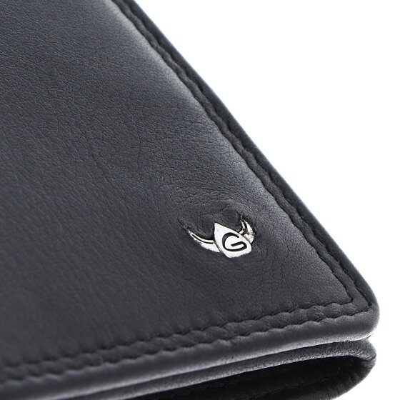 Golden Head Polo Geldbörse RFID Schutz Leder 10 cm