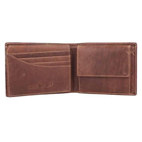 Greenburry Vintage Geldbörse Leder 12 cm