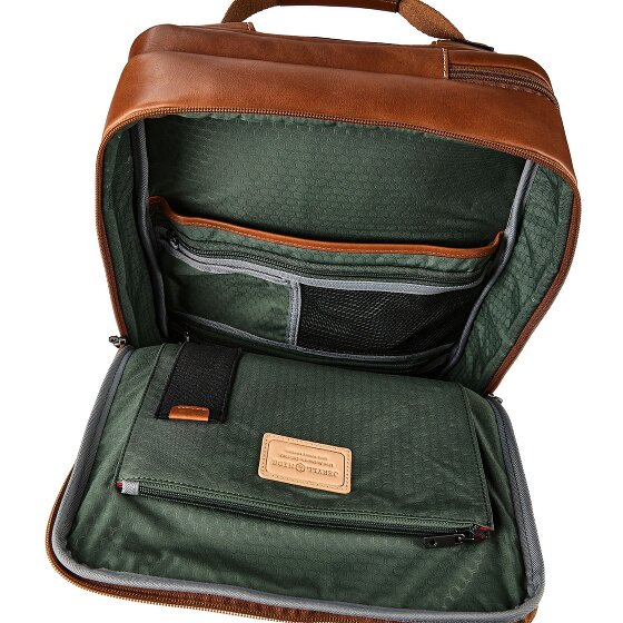 Jekyll & Hide Business-Rucksack RFID Schutz Leder 43 cm Laptopfach