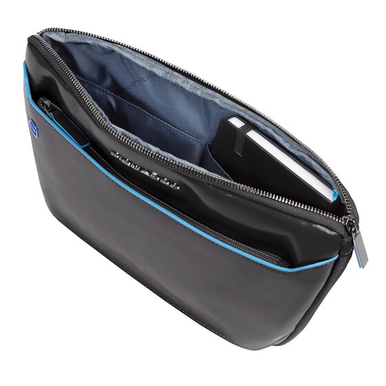 Piquadro Blue Square Umhängetasche Leder 30 cm
