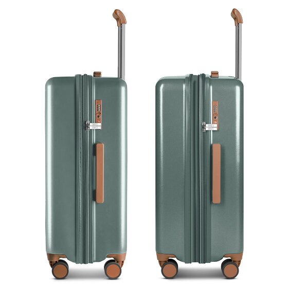 Bric's Ferrara 4 Rollen Trolley M 67 cm mit Dehnfalte