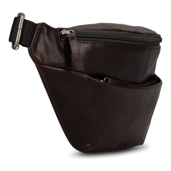 Jost Glasgow Gürteltasche RFID Schutz Leder 36 cm