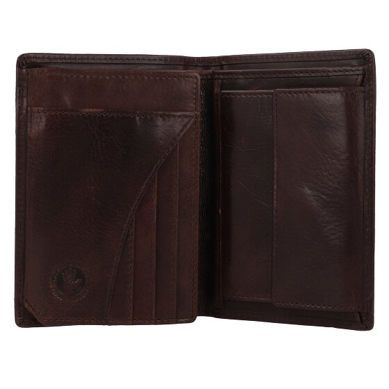 Greenburry Newport Geldbörse RFID Schutz Leder 9 cm