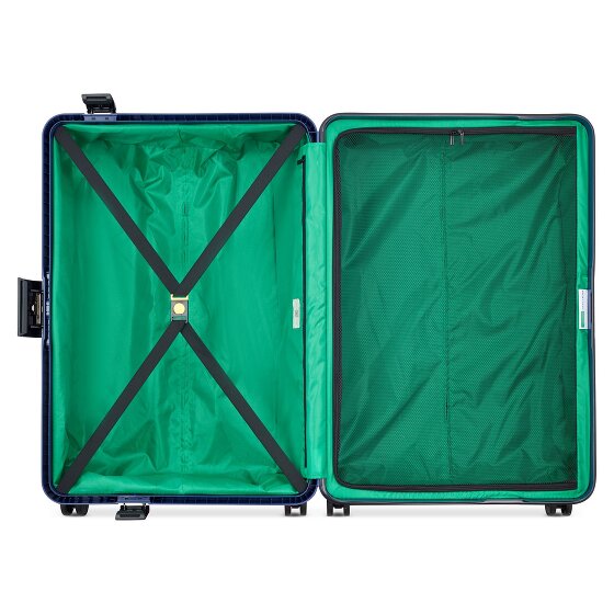 Delsey Paris x United Colors of Benetton Color Block Hardside 4-Rollen Trolley 76 cm