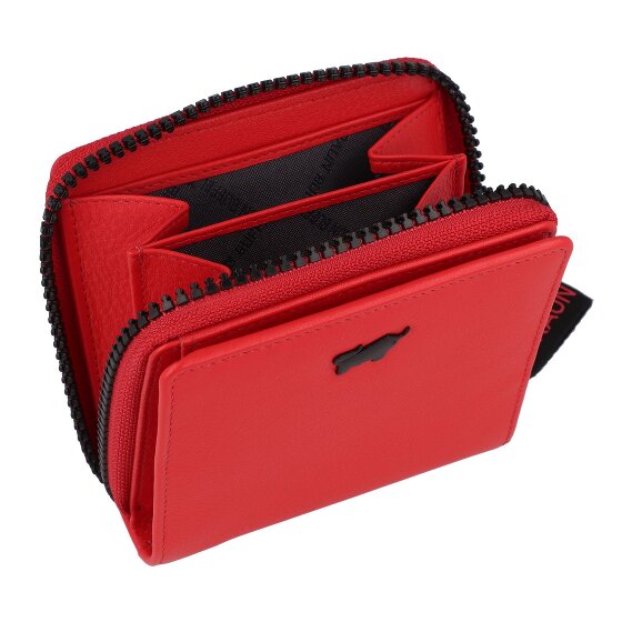 Braun Büffel Capri Geldbörse RFID Schutz Leder 11 cm