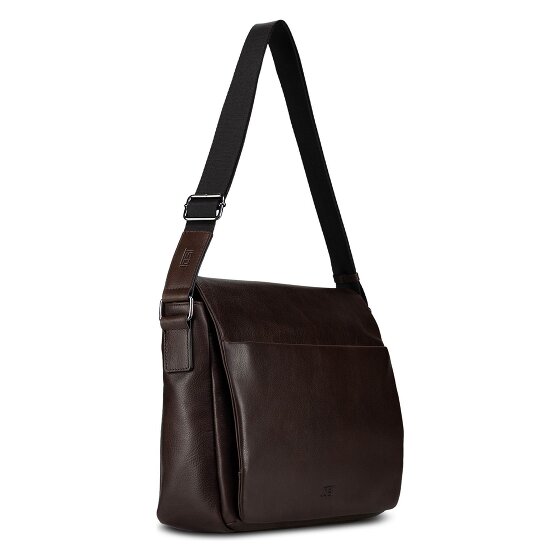 Jost London Messenger Leder 34 cm Laptopfach