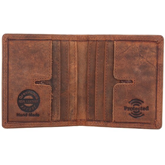 Greenland Nature Montenegro Kreditkartenetui RFID Leder 8,5 cm