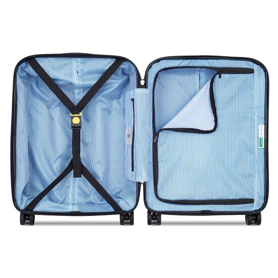 Delsey Paris x United Colors of Benetton UCB Hardside 55 cm 4-Rollen Kabinentrolley S 55 cm Delsey Paris x United Colors of Benetton UCB Hardside 55 cm 4-Rollen Kabinentrolley S 55 cm