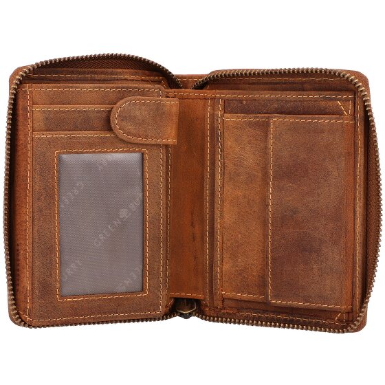 Greenburry Vintage Sternzeichen Geldbörse Leder 10 cm