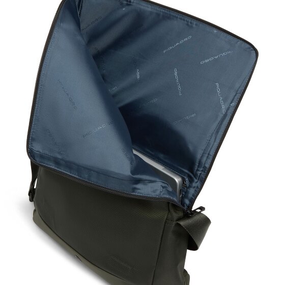 Piquadro Sync Messenger RFID Schutz Leder 27 cm Laptopfach